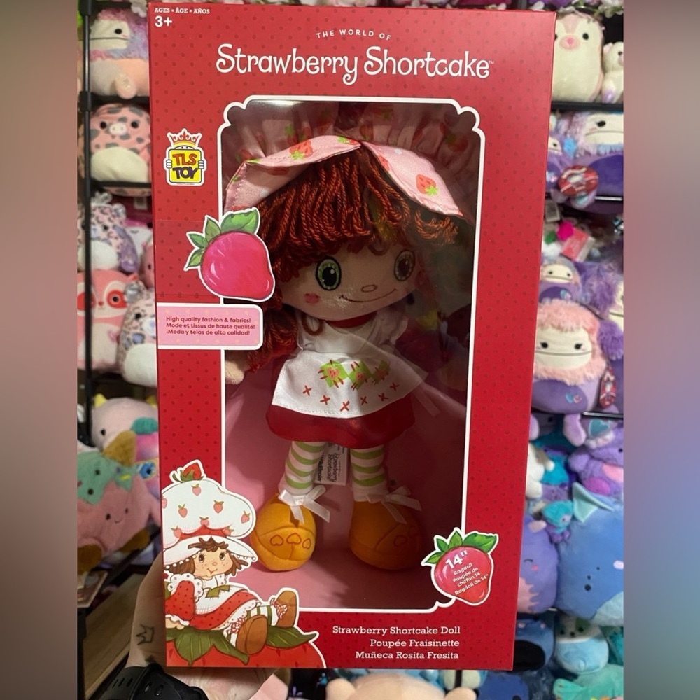 Strawberry Shortcake 14 inch Retro Classic Ragdoll Stuffed Character